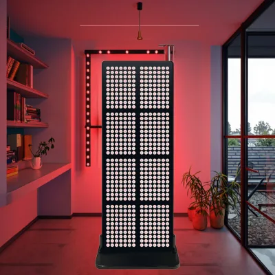 Advanced Full Body LED Red Light Therapy Bed with 660nm 850nm NIR for Pain Relief and Skin