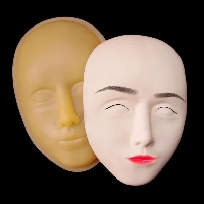5D Microblading Practice Silicone Mask for PMU Training Academy Permanent Makeup Tool