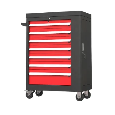 7 Drawer Automotive Mobile Tool Storage Cabinet Lockable Heavy Duty Steel Tool Cart Trolley Workshop Garage Gereedschapswagen
