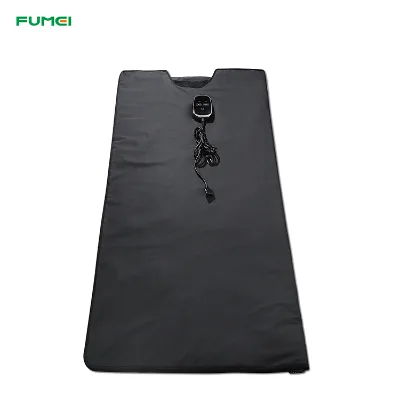 Customized Portable FIR Technology Zipper Sauna Blanket for Body Effective US Plug