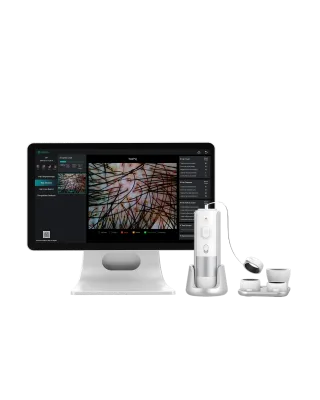 HD Microscope AI Hair Analyzer Scalp Scanner and Skin Detector Machine for EU JP US Plug Type
