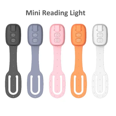 Portable LED Reading Light USB Rechargeable Foldable Book Lamp Eye Caring Study Light for Home Office