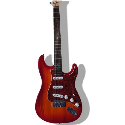 HOT SELLING ELECTRIC GUITAR 3 SINGLE PICKUP COLORFUL PICKGUARD OEM