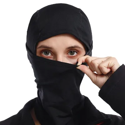 Custom Logo Balaclava Motorcycle Ski Mask Full Face Cover Knitted Balaclava Biking Ski Mask With Custom logo Balaclava
