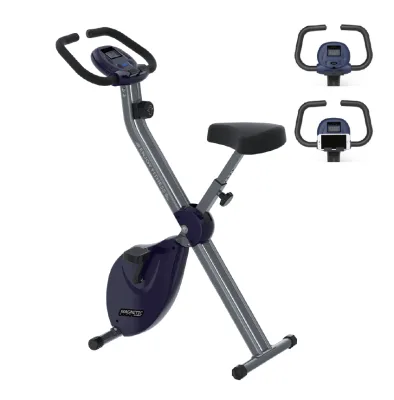 Factory New Design Home Use Folding Magnetic Exercise Bike X Bike Upright Bike with Phone Holder