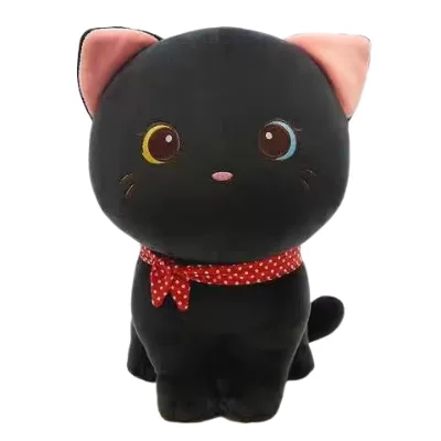 Cute and Soft Cartoon Sitting Cat