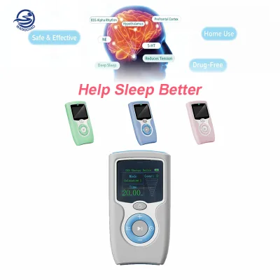 9-Mode Portable CES-Inspired Sleep Aid Device - Lightweight Timing Control Relaxation Sleeping Improvement Machine for Home Use