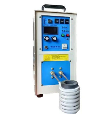 New 15KW High Frequency Industrial Induction Welding Equipment for Metal Heating Treatment for Steel Silver Other Pump Motor