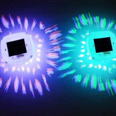 Solar LED Fish Shaped Pattern Bathtub and Swimming Pool Shower Light