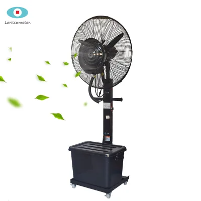 230/260/350W High Quality Mist Fan Standing Fan Floor Humidifier Air Spray Water Mist Fan