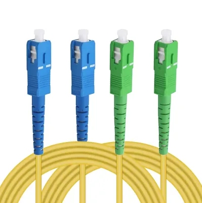 Fiber Optic Patch Cable SC Fiber Optic Jumper Optical Fiber Patch Cord Communication
