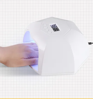 UV LED Nail Dryer Light 168W 42pcs Lamp Beads Professional Curing Lamp for Gel Nails Polish 4 Timers Nail UV Lamp