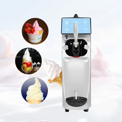 Maker Big Commercial Batonnet Softy Soft Serve Spaghetti Gelato Best Ice Cream Machine for Business
