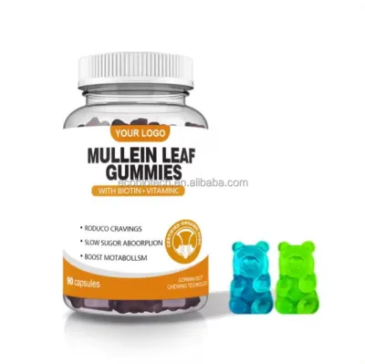 Mullein Supplements 1000mg Mullein Gummies Herbal Extract Health Mullein Gummies