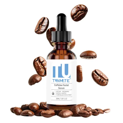 Natural Remove Dark Circles Eye Bags Eye Anti-Wrinkles Caffeine Eye Serum