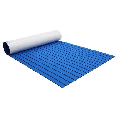 High Grade Non Slip Composite Decking Boat Flooring Material Eva Foam Marine Synthetic Faux Teak Deck Flooring