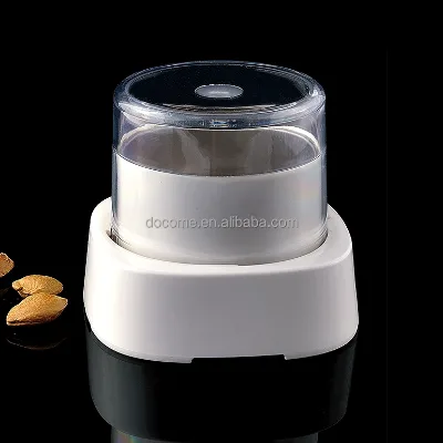 DOCOME High Quality Plastic Mixer Grinder Cup with Base Blade Blender and Grinder Parts for Herb, Spices and Seeds