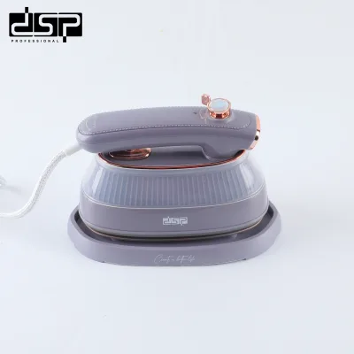 DSP KD1172 1200W Portable Travel Steam Iron Ceramic Soleplate 180° Rotatable Handle Dry & Wet Mini Clothes Iron