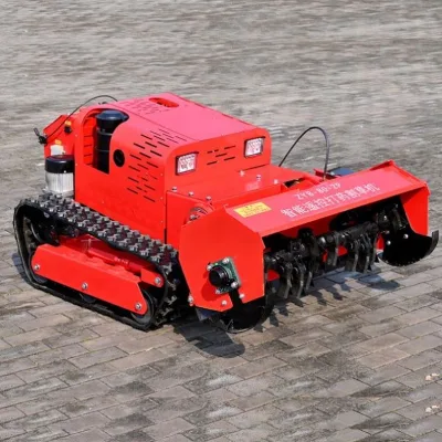 Factory Direct Powerful Diesel Engine Mini Flail Mower 900mm Upgraded Industrial Version