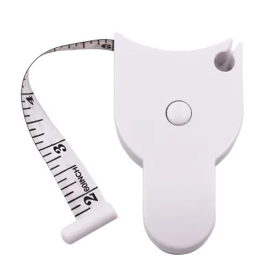 Body Measuring Measure Waist Circle Tape Ruler Retractable Y Shape White Tape Measure