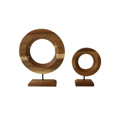 Hand-Carved  Wood Home Decoration, Wood Table Decoration, Wood Decorations