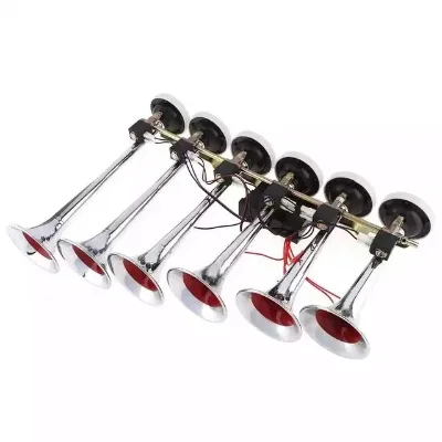 6-tube Music Horn Variable Pitch Controller Super Loud Truck Horn
