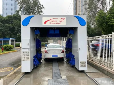 Stainless Steel Material Car Wash Machine Roller Type