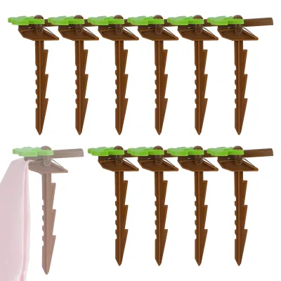 Wholesale Large Plastic Beach Towel Clips for Cruise Sunbeds Windproof Heavy Duty Towel Pegs for Pool Lounge Chairs Accessories