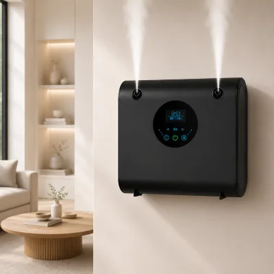 Double Nozzle Waterless Diffuser Commercial Essential Oil Diffuser Scent Machine for Shop Store Gym Exhibition