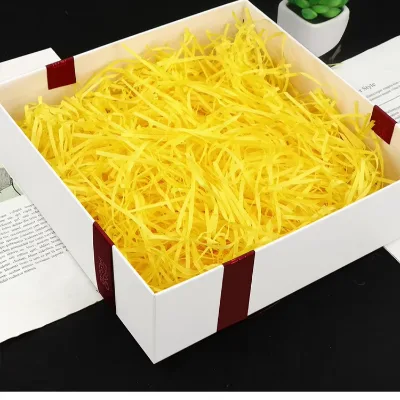 Shredded Paper for Gift Box Easter Party Supplies Tissue Raffia Grass Filling Paper