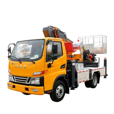 China Supplier Aerial Work Vehicle Insulated Aerial Work Vehicle Buckle Arm Aerial Work Vehicle