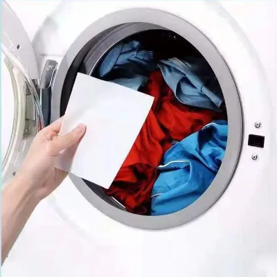 Factory Price Eco-friendly Biodegradable Disposable Solid Laundry Detergent Sheets Deep Clean & Softener Stain Remover