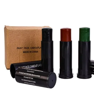 Professional Athlete Quick Dry Face Paint Stick Sweat Proof Sports Baseball Ice Hockey Training Equipment for Outdoor Fitness