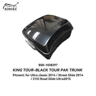 King Chopped Tour Pak Trunk for Ultra Classic 2014 Street Glide 2014 CVO Road Glide Ultra 2015