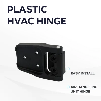 Modern Plastic HVAC Cabinet Butt Hinge for Office Building and Workshop Use with Easy Installation