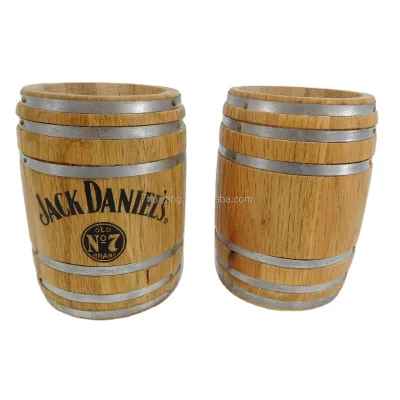 Custom Vintage Decorative Mini Oak and Pine Wood Wine Barrel Storage Handmade Barrels for Sale