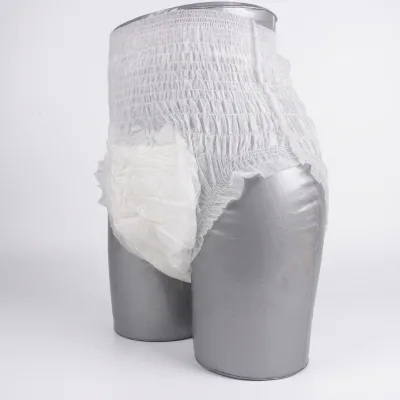 High Quality Cotton Disposable OEM Free Sample Full Sizes Adult Diaper Pull up Pants