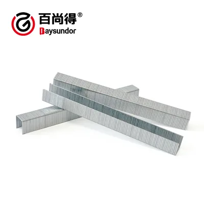 20Ga Galvanized U Staples 9mm for J Series Stapler Pins Industrial Staples Furniture Black Oxide Stainless Steel Fasteners