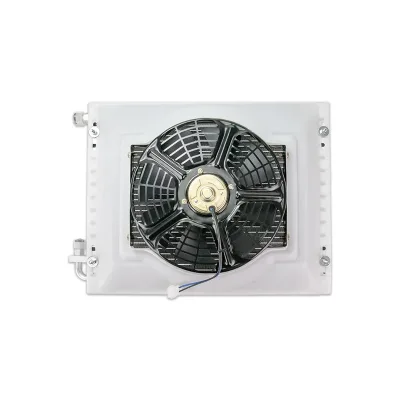Universal Radiator Cooling Fan Assembly Aluminium Condenser 14x18x4.7 Inch OLIVER Fitment Vintage Car Truck Pickup Conditioning
