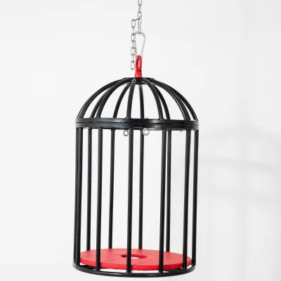 SM Training Props Hanging Cage BDSM Sex Cage Furniture Puppy Punishment for Adult Play Punishment Tools