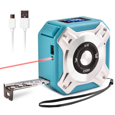 Laser Distance Meter 5 Meters Tape Measure 40 Meters Infrared Measurement for Measuring Distance Area Volume.