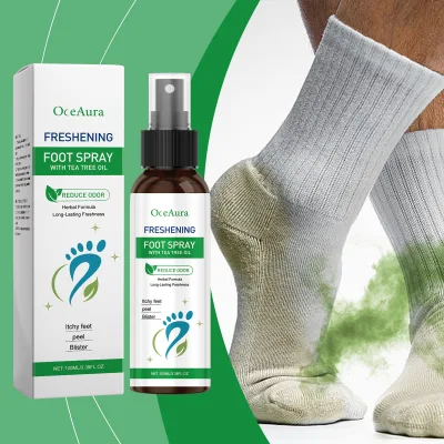 Hot Sale Odor Removing Fresh and Lasting Fragrance Foot Fresh Spray