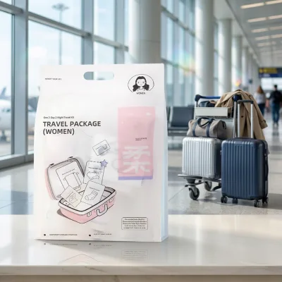 Dipsoable Travel Use Kit Socks Panties Toilet Seat Towel Hotel Use Cleansing Three Days and Two Nights Jiaxin Brand Anhui Origin