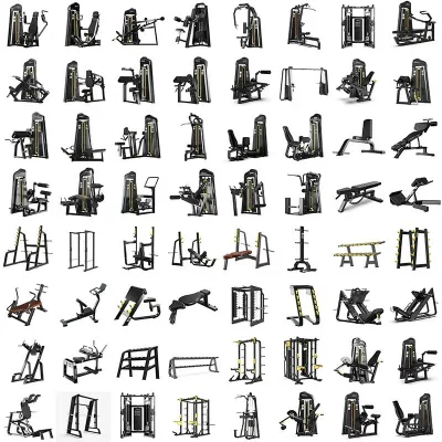 Hot Selling Cable Jungle Multi 5 Station Machine Gym Hot Selling Cable Jungle Machine Gym