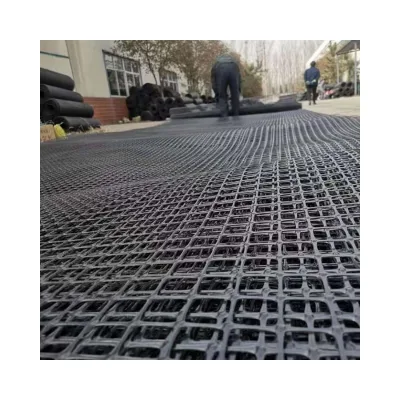 Free Sample Link- PP Biaxial Geogrid PP Geogrid Plastic High Tensile Strength Geogrids for Road Construction Strengthening