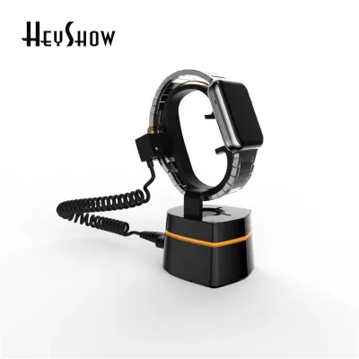Watch Security Display Stand ABS Black Anti-Theft Alarm Holder Motion Sensor for Samsung IWatch for Tuya Smart App >100dB