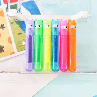 Bright Fluorescent Highlighters, Multi-Color Marker Pack for Study & Office