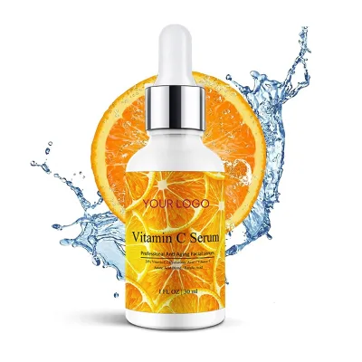 OEM ODM Whitening Anti Wrinkle Vitamin C Serum Set for Face With Hyaluronic Acid