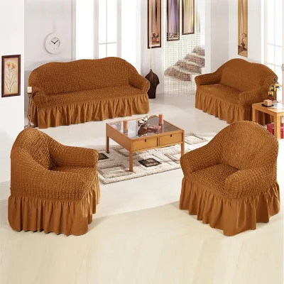 Hot Sale 4 Pieces Elastic Sofa Cover 3 Seats Sofa Cover Set for l Shape Sofa Cover