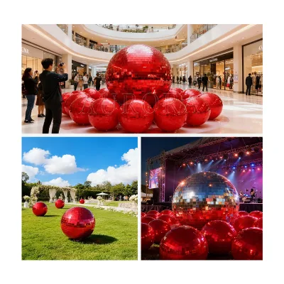Hot Sell Stage Effect Mirror Ball Glass Disco Ball for Stage / Party Decoration Disco Dance Decoration
